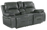 9422 - Gray Console LoveseatModel:  9422-GRAY-CL